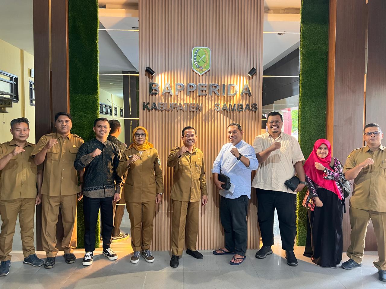 Pascasarjana IAIN Pontianak Jajaki Kolaborasi Riset dengan Bapperida Kabupaten Sambas