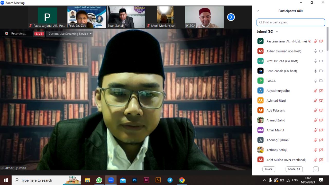Webinar Inernasional Isu-isu Kontemporer dalam Studi Islam#7