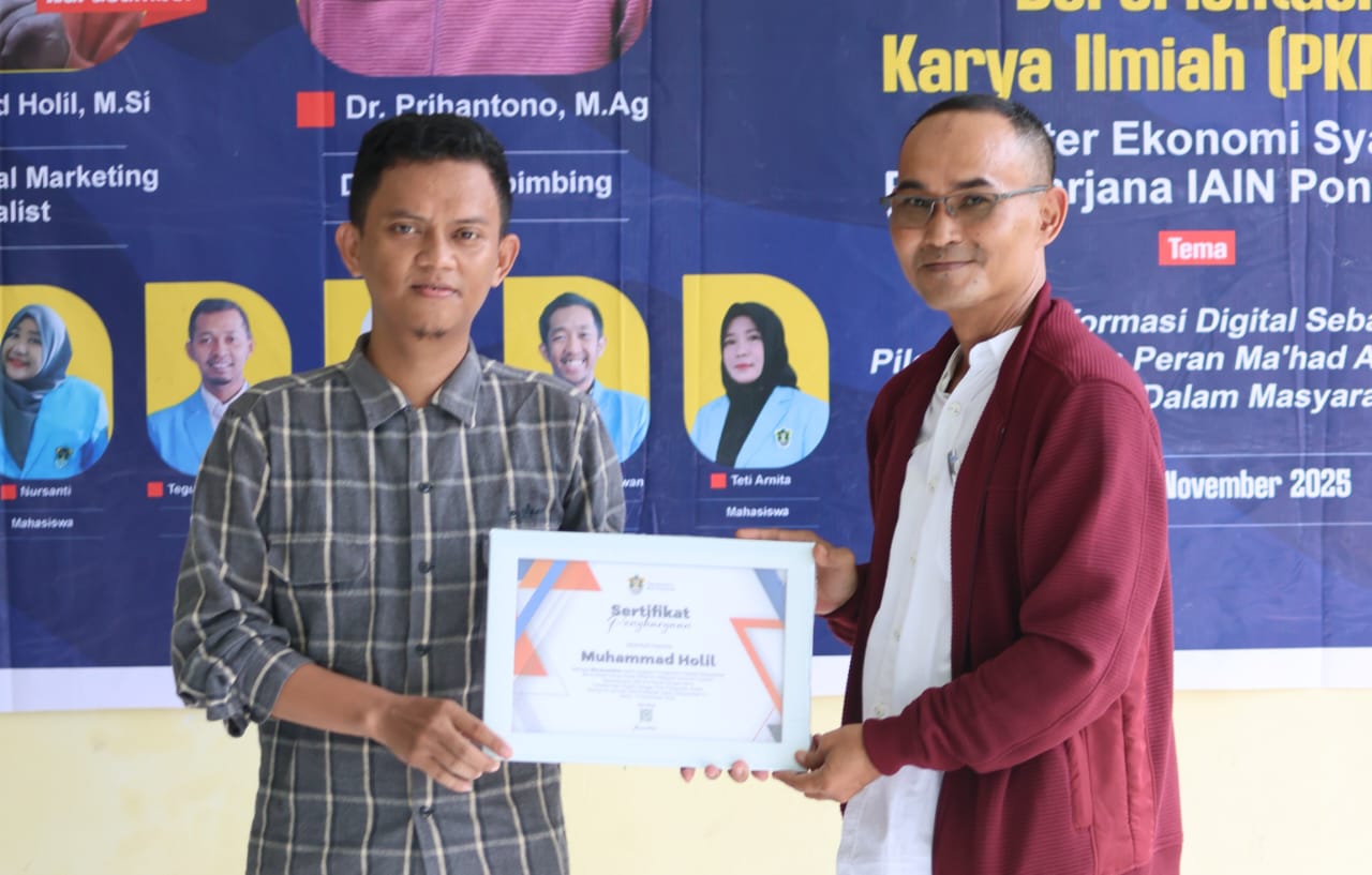 Revolusi Digital di Ma'had IAIN Pontianak! Peserta PKM-KI tanamkan Ekonomi Cerdas