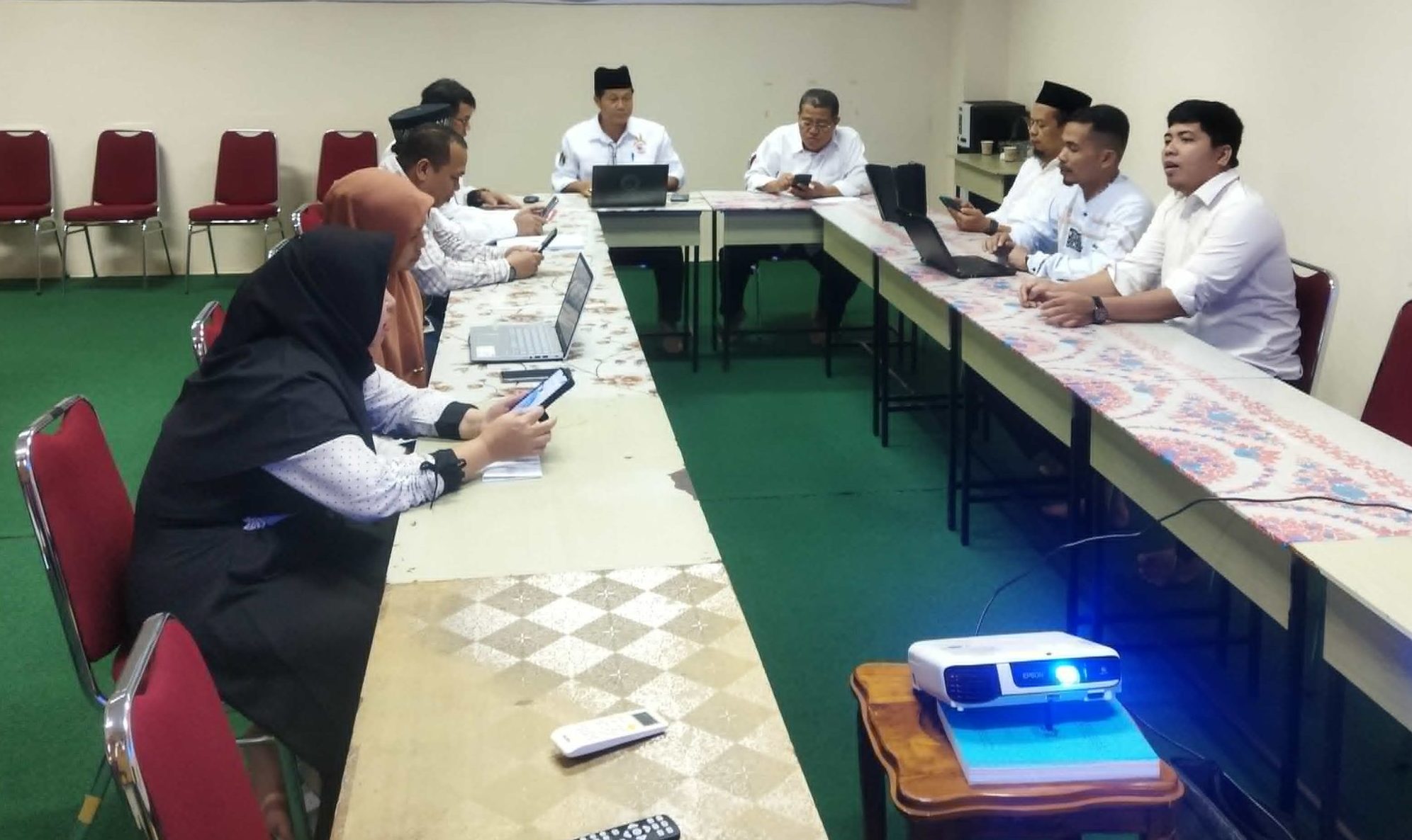 Direktur Pascasarjana IAIN Pontianak Menggelar Rapat Koordinasi Bersama Para Kaprodi Dan Sekprodi.