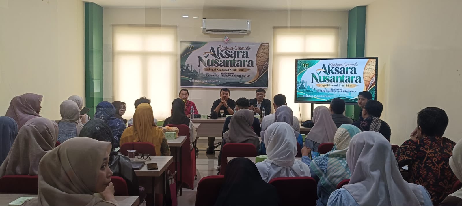 Studium Generale Pascasarjana IAIN Pontianak Bahas Aksara Nusantara sebagai Khazanah Studi Islam